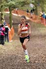 K. McDonald(Herne Hill Harriers) win the under-13 girls 2012 National Cross Country Relay Championships.